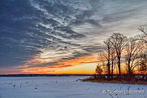 Bellamys Lake At Sunrise_05564.jpg - Photographed near Toledo, Ontario, Canada.